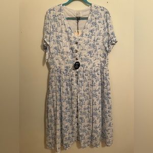 Joanie toile tea dress Size 14 NWT